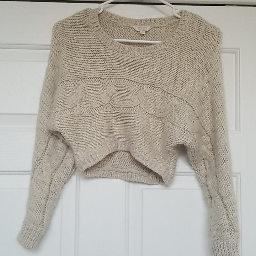 77 kids/ AE cropped sweater